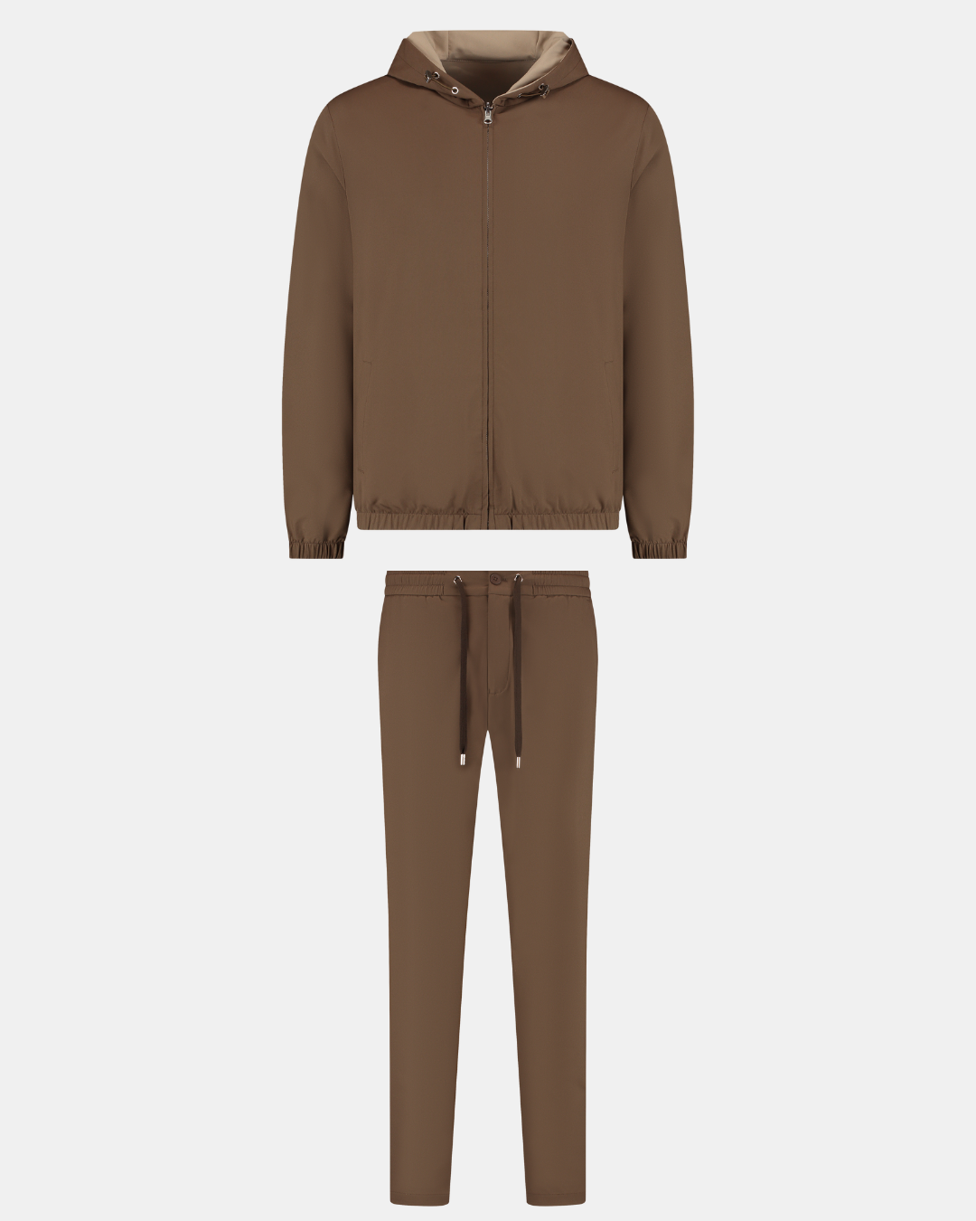 BELLUCI DUBBELZIJDIG SET - BRUIN