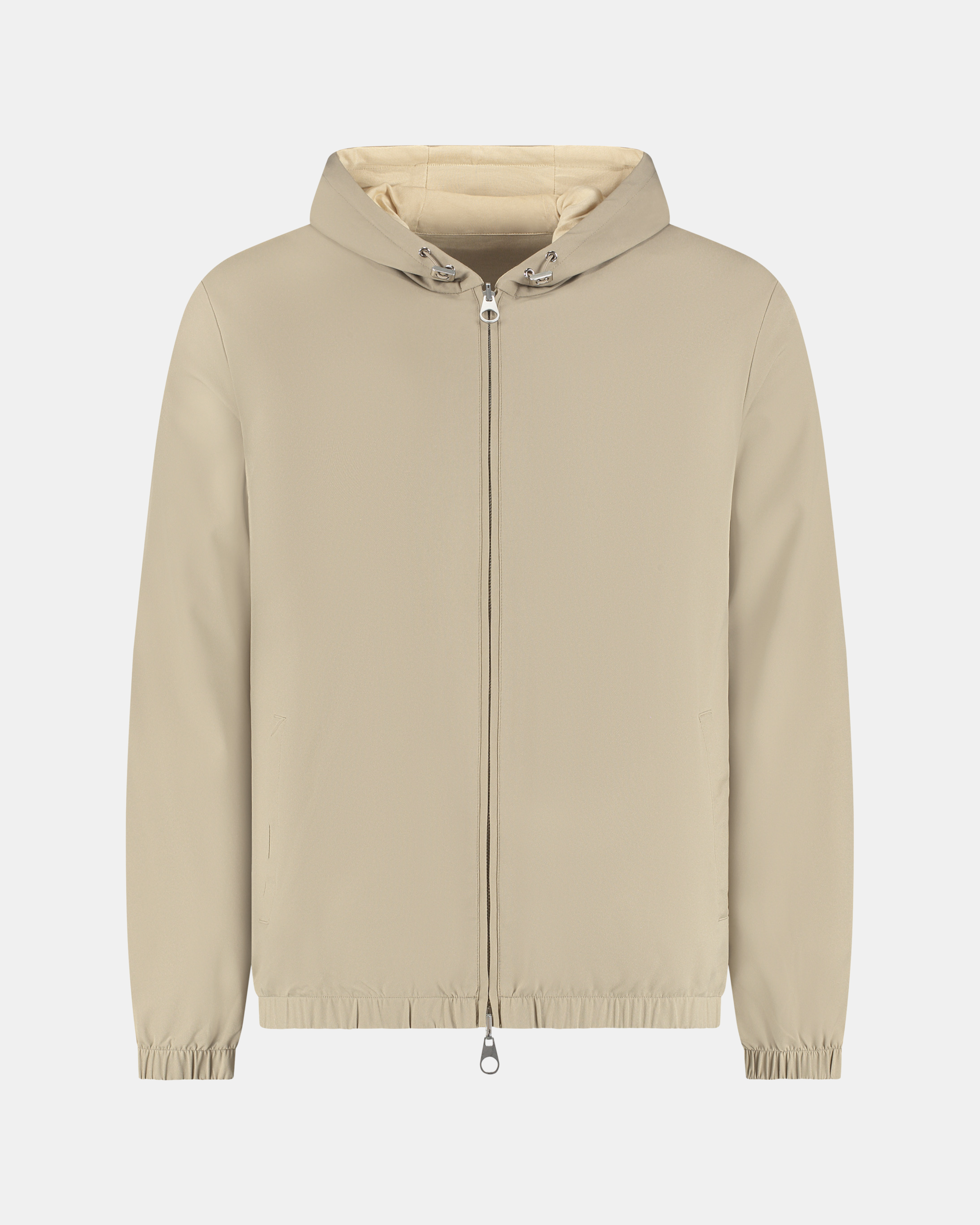 BELLUCI DUBBELZIJDIG VEST - TAUPE
