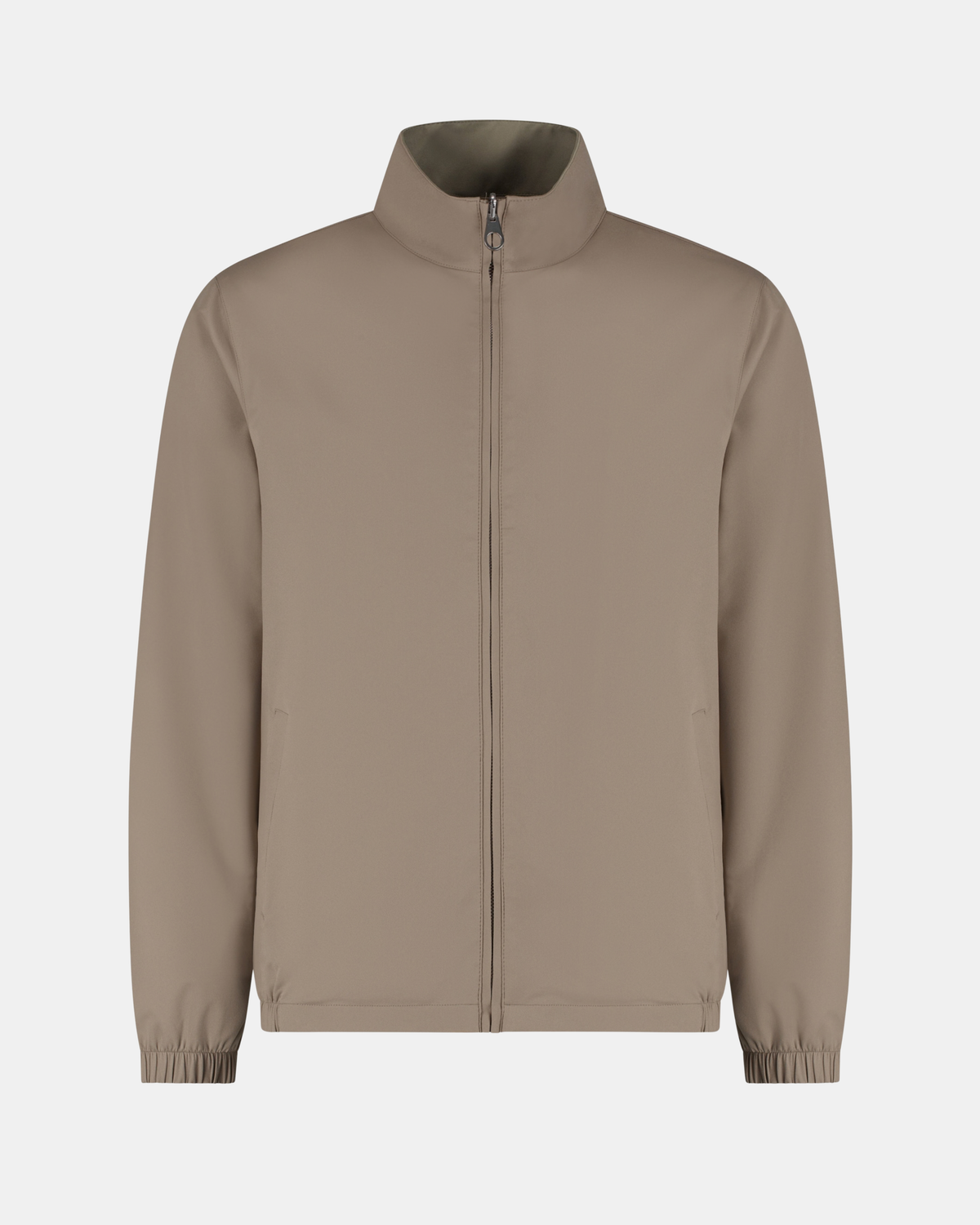 COLLAR REVERSIBLE VEST - TAUPE