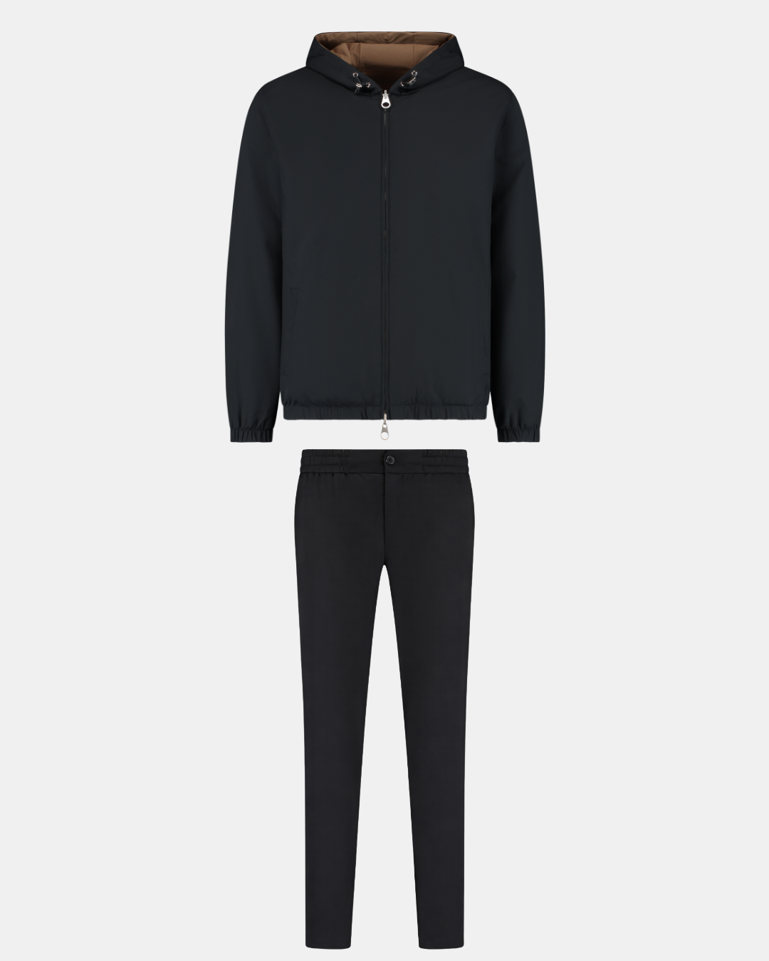 BELLUCI DUBBELZIJDIG SET - ZWART