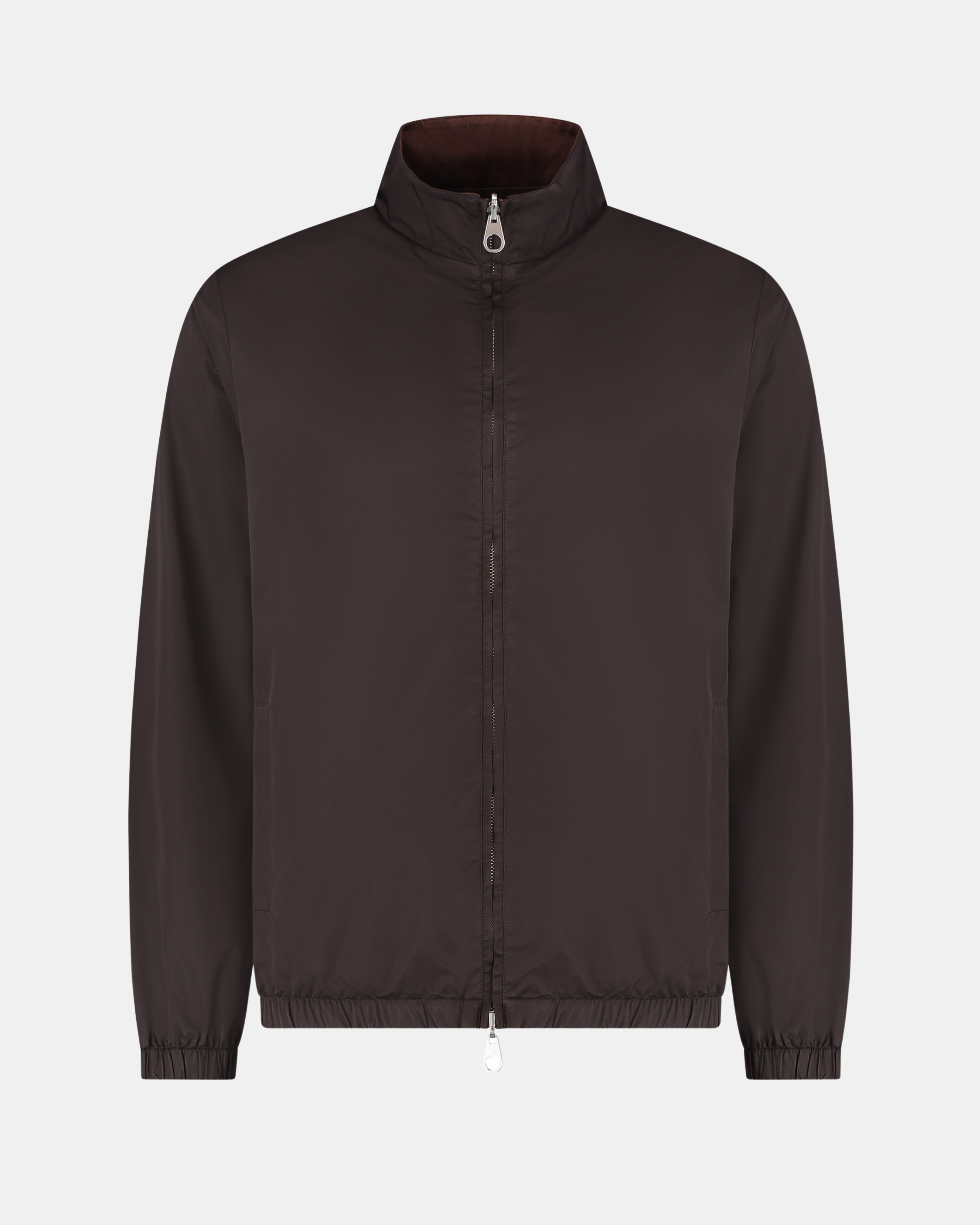 DUBBELZIJDIG JACKET - BRUIN