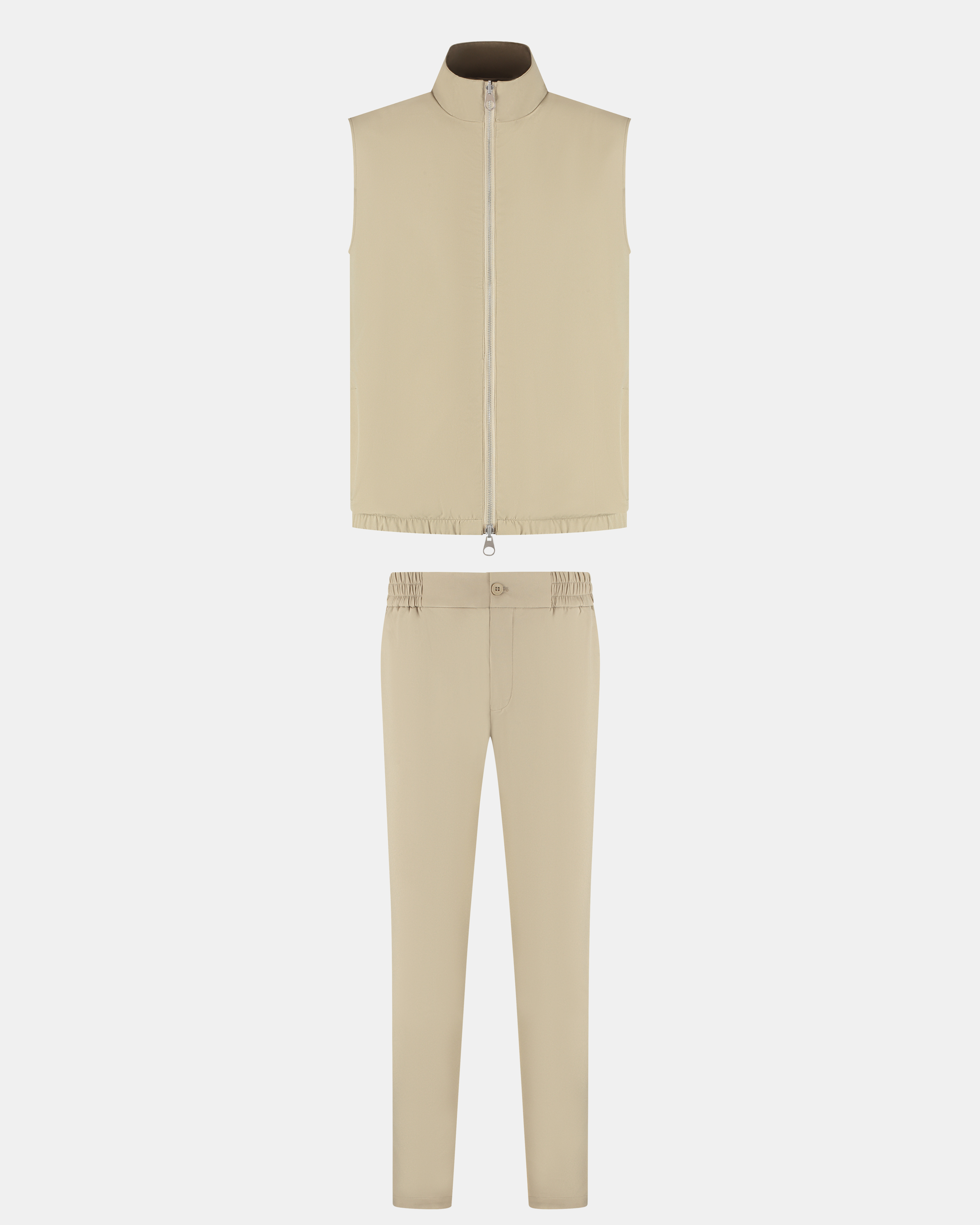 GILET SET - TAUPE